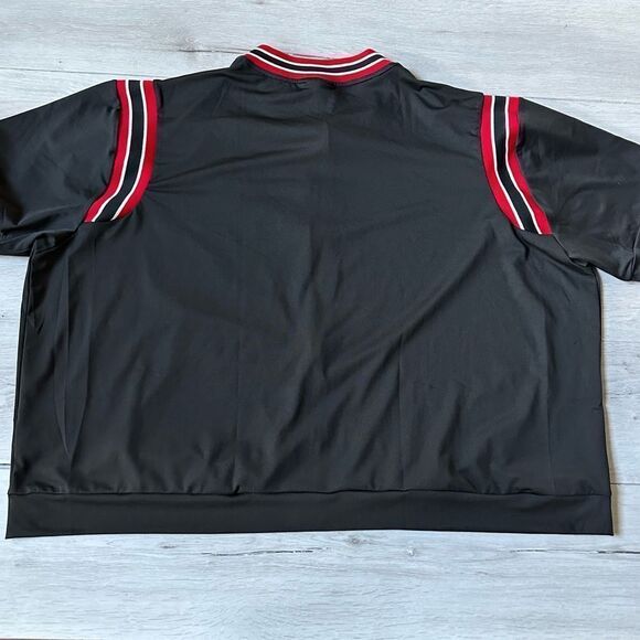 The Delta Box ΔΣθ Sorority‎ Varsity TrackSuit Top in Black / Red XXXXL New - Picture 7 of 7